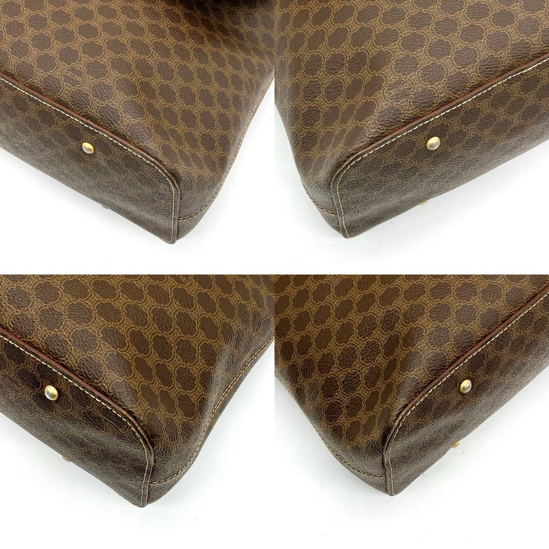 希少サークル金具【CELINE】ショルダーバッグ　マカダム柄.