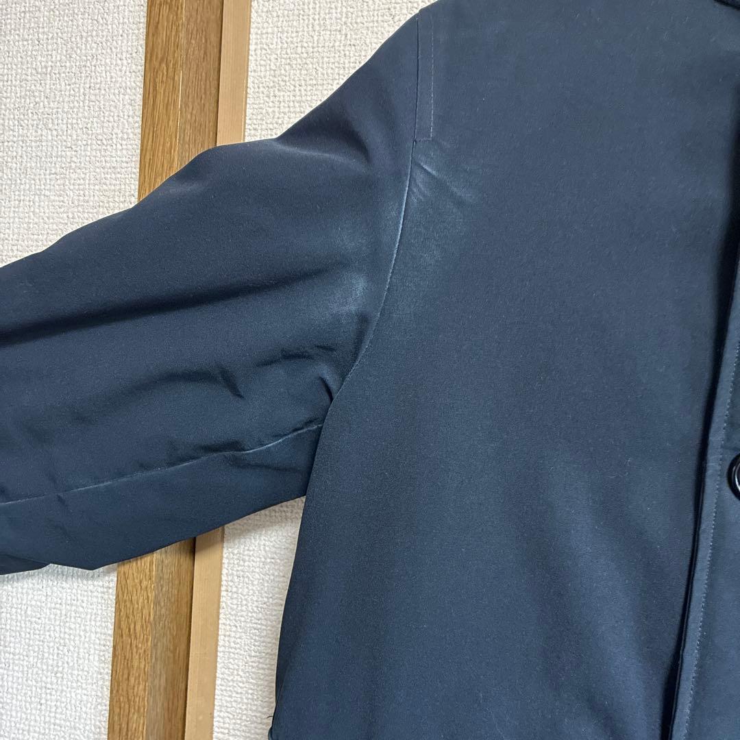 ネイビー フード付き ダウンジャケット #DANTON ダントン