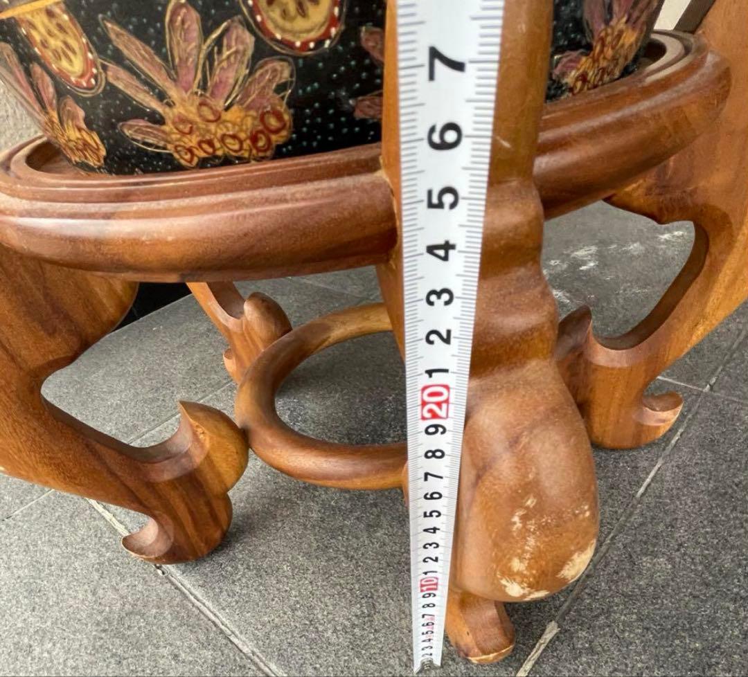 大きな薩摩焼の宮廷床花瓶 , 新年 セール‼️