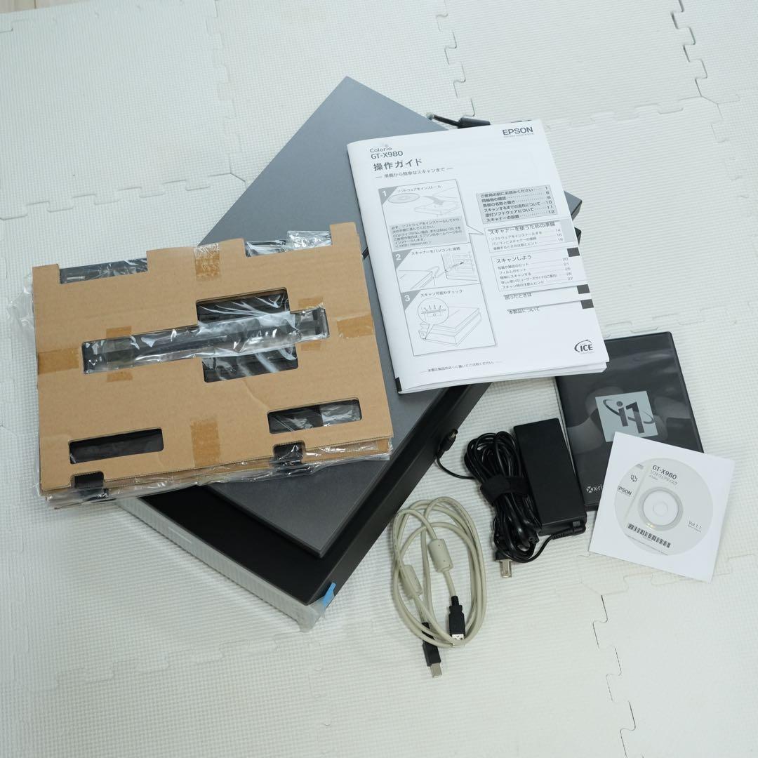美品 GT-X980 フラットベッドスキャナー