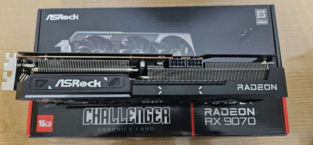 ASRock RX 9070 Challenger 16GB グラフィックボード