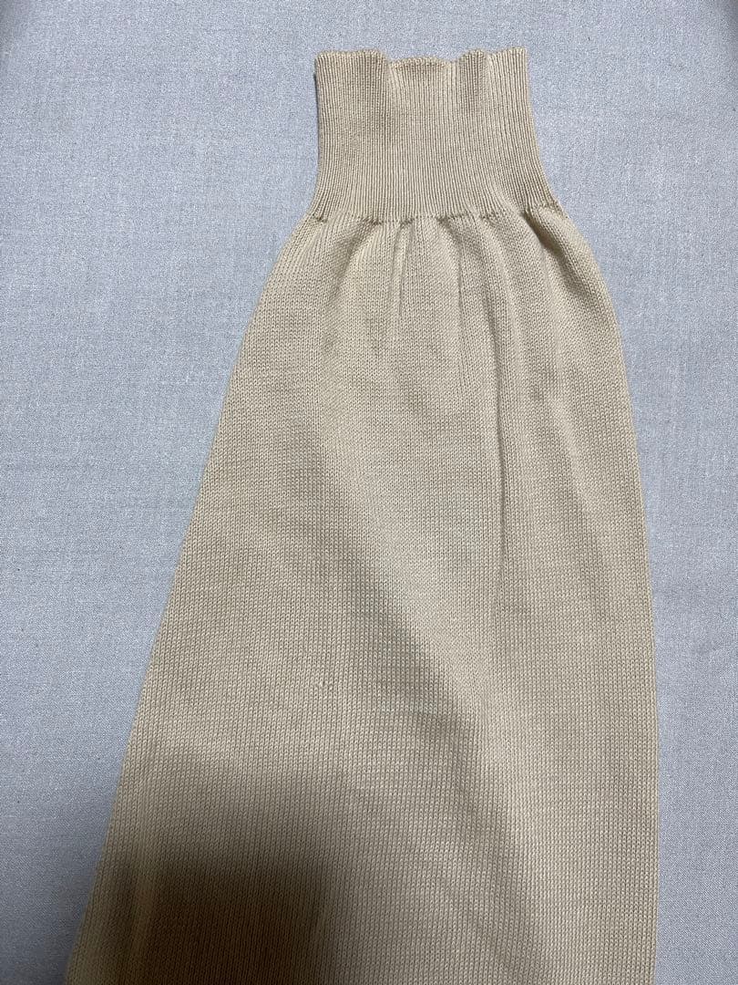 マルタンマルジェラ ベージュ Vネック セーター 長袖