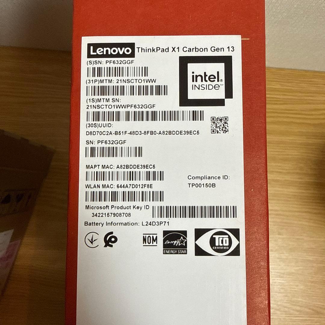 s*u様 ThinkPad X1 Carbon Gen 13 Aura Edit