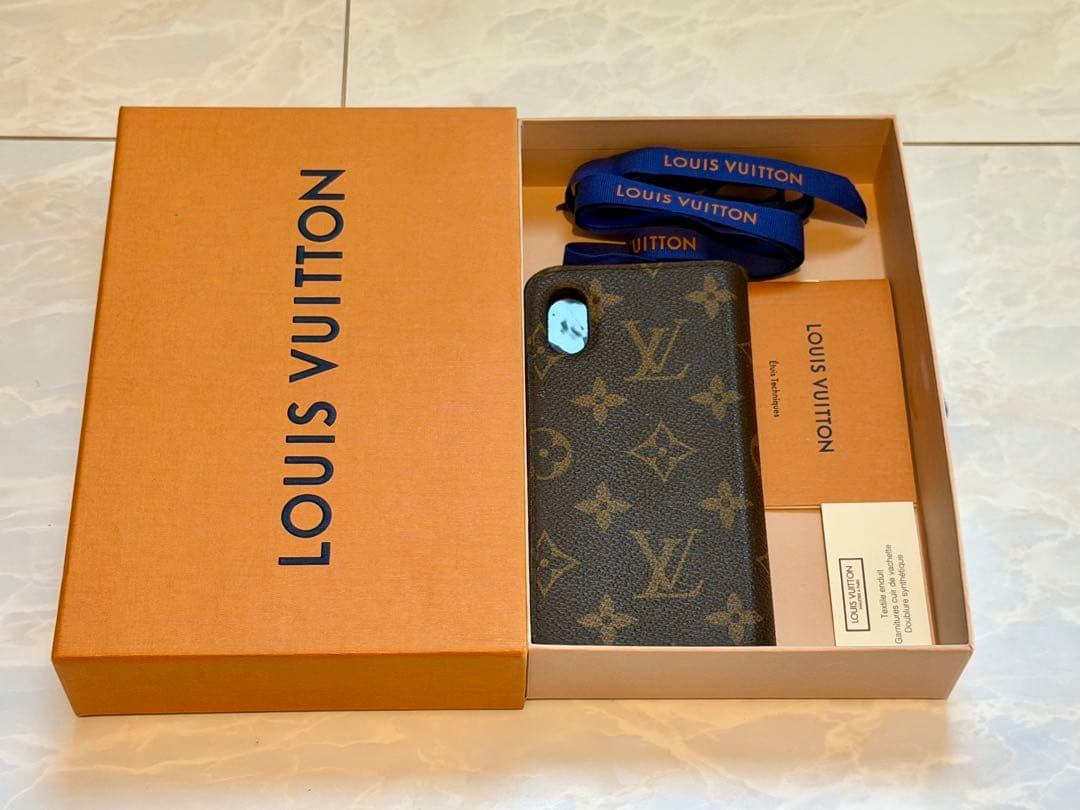 LOUIS VUITTON iPhoneX・XS用ケース モノグラム ★中古品★