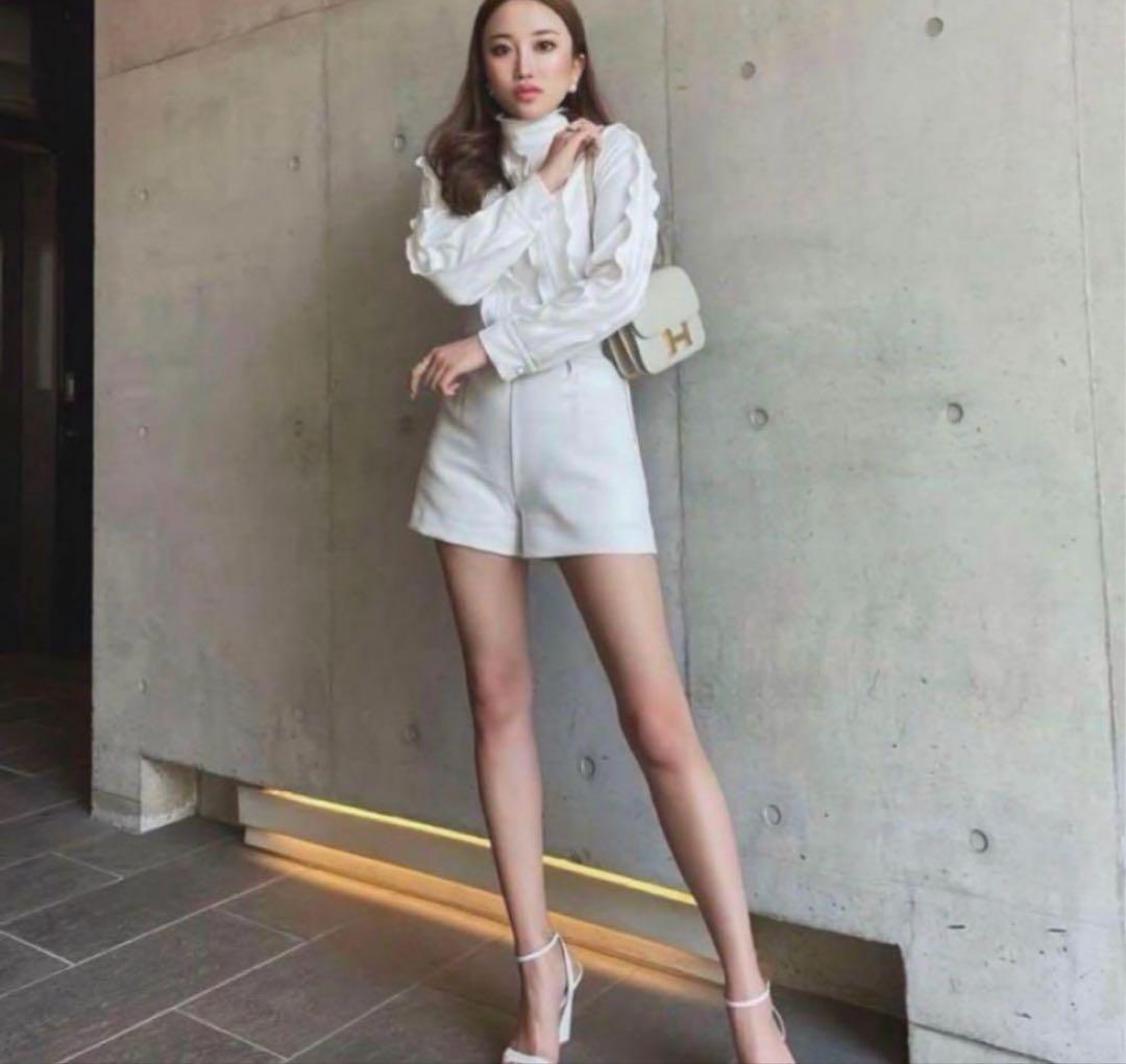 sheller シェリエ eleganceフリルブラウスシャツ