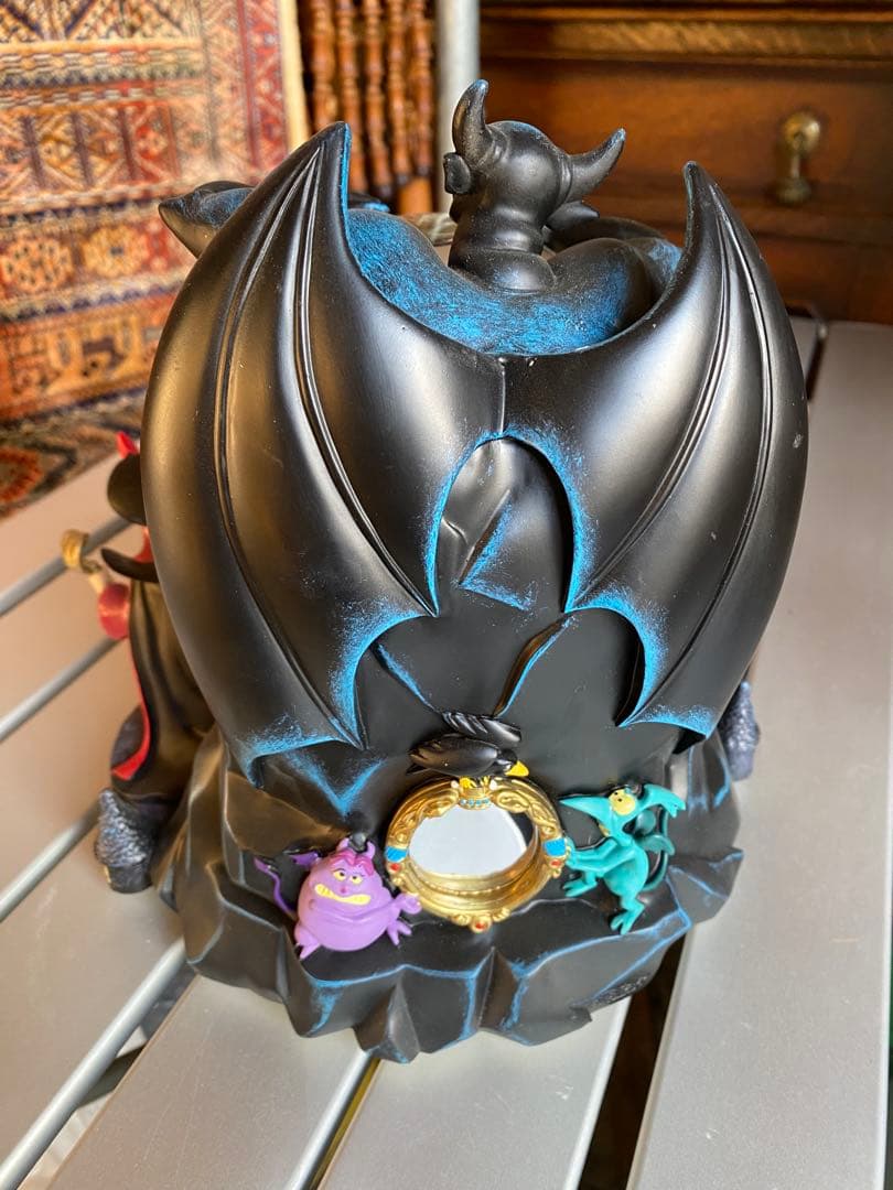 ディズニー　ヴィランズ　スノーグローブ　スノードーム　オルゴール付　レア