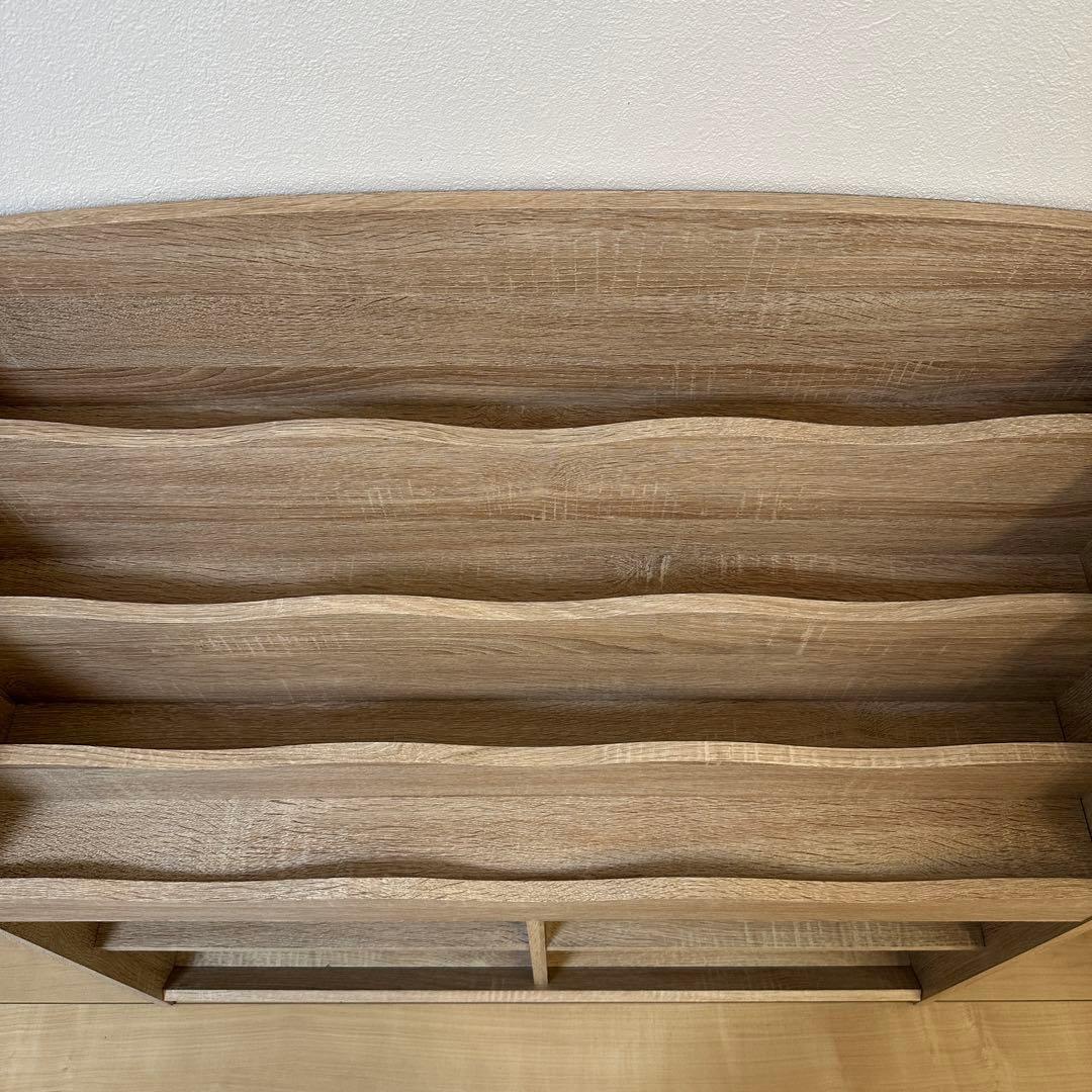 【 2/7までの出品 】LOWYA 絵本棚 おうち図書館おかたづけラック