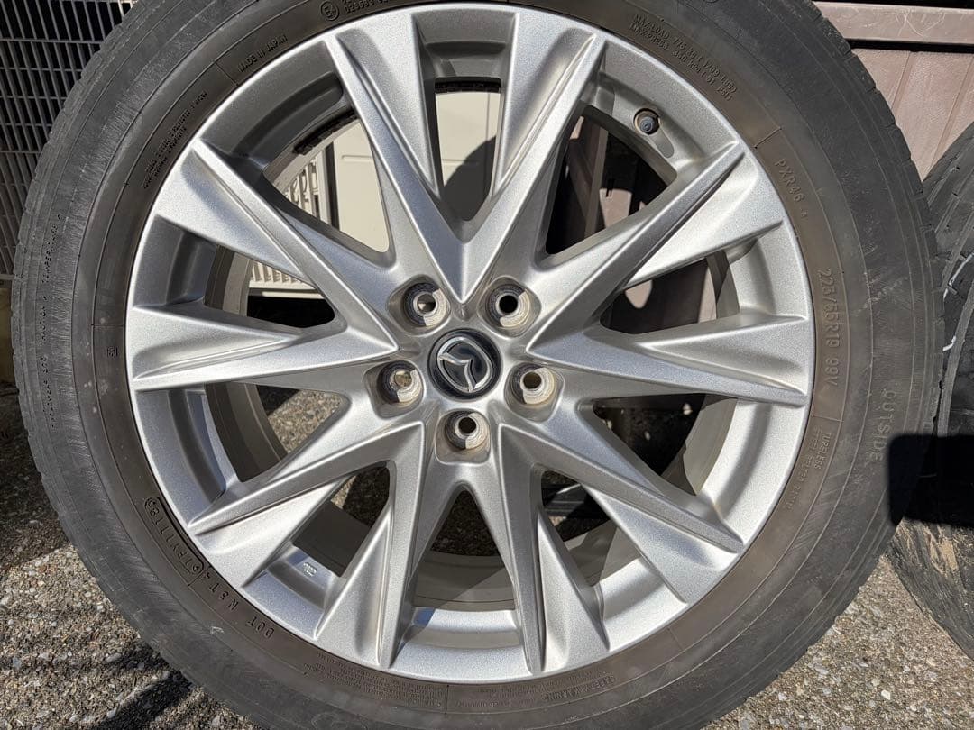 Mazda CX-8 純正19インチホイールセット 225/55R19 送料込み