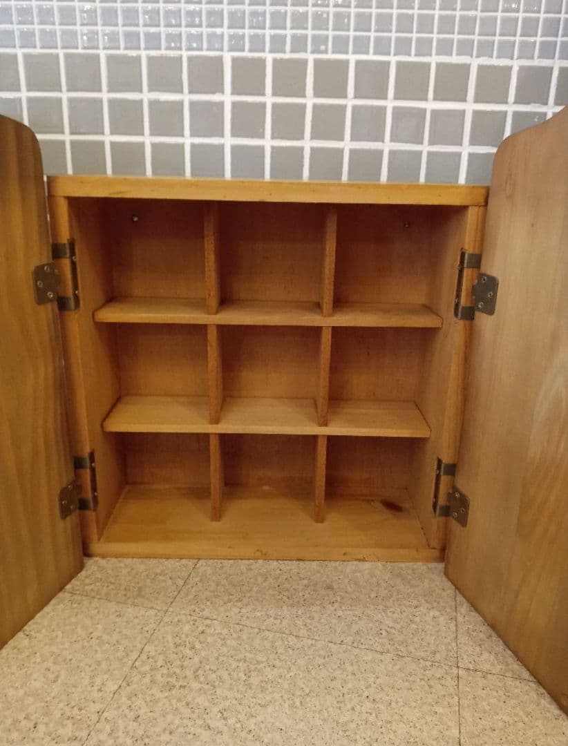 希少　コカコーラ　ビンテージ　木製　シェルフ　棚