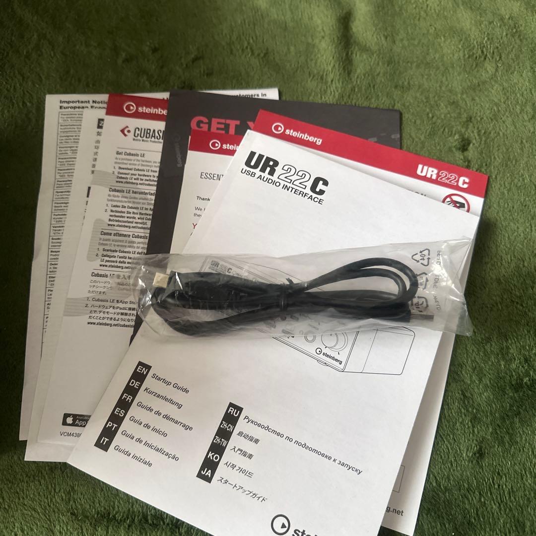 steinberg UR22C オーディオインターフェース 美品