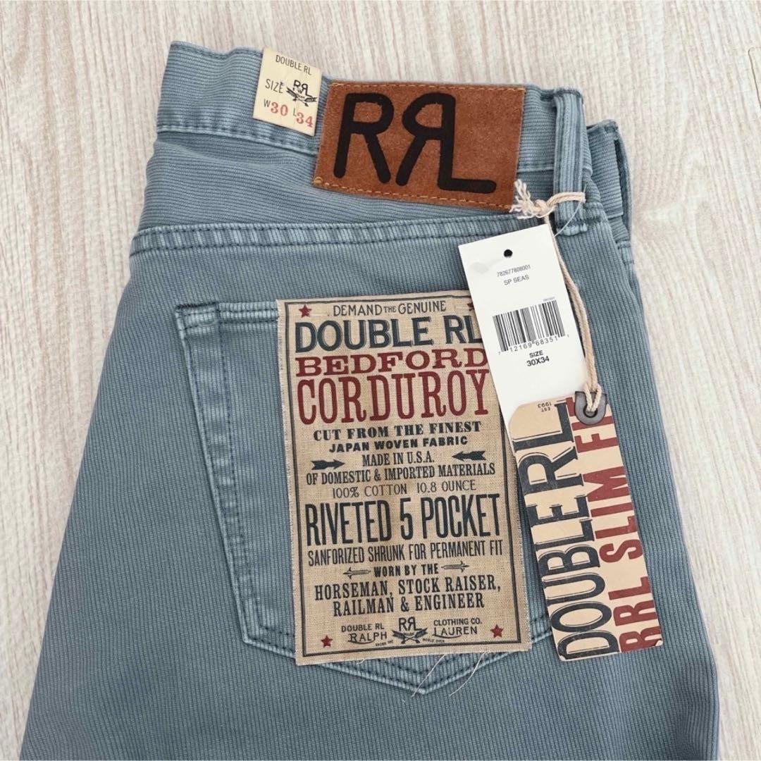 【新品未使用】 希少 RRL ベッドフォードコーデュロイ　パンツ　USA製