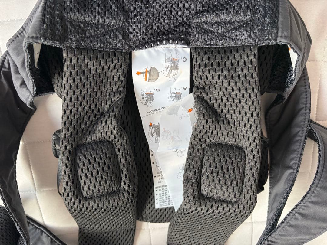 【極美品】ベビービョルン ワンカイエアーメッシュ ブラック 試着のみ 新生児OK