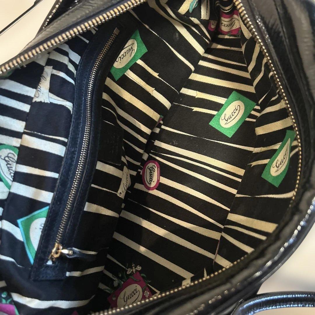 めりーグッチ ホースビット バンブー レザー ハンドバッグ ショルダー