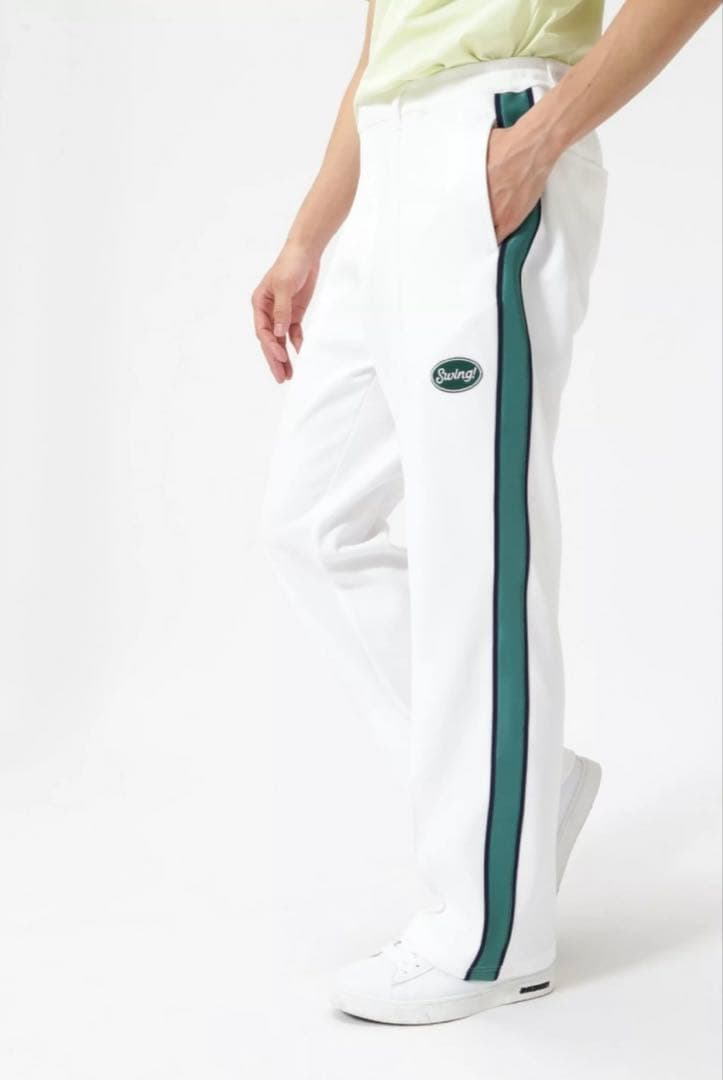 JackBunny!! ダブル変形天竺 トラック パンツ ジャックバニー パンツ