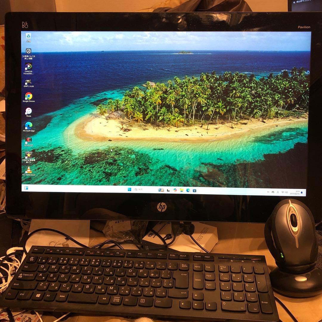 【最終値下げ】HP Pavilion デスクトップPC 光学ドライブ内蔵