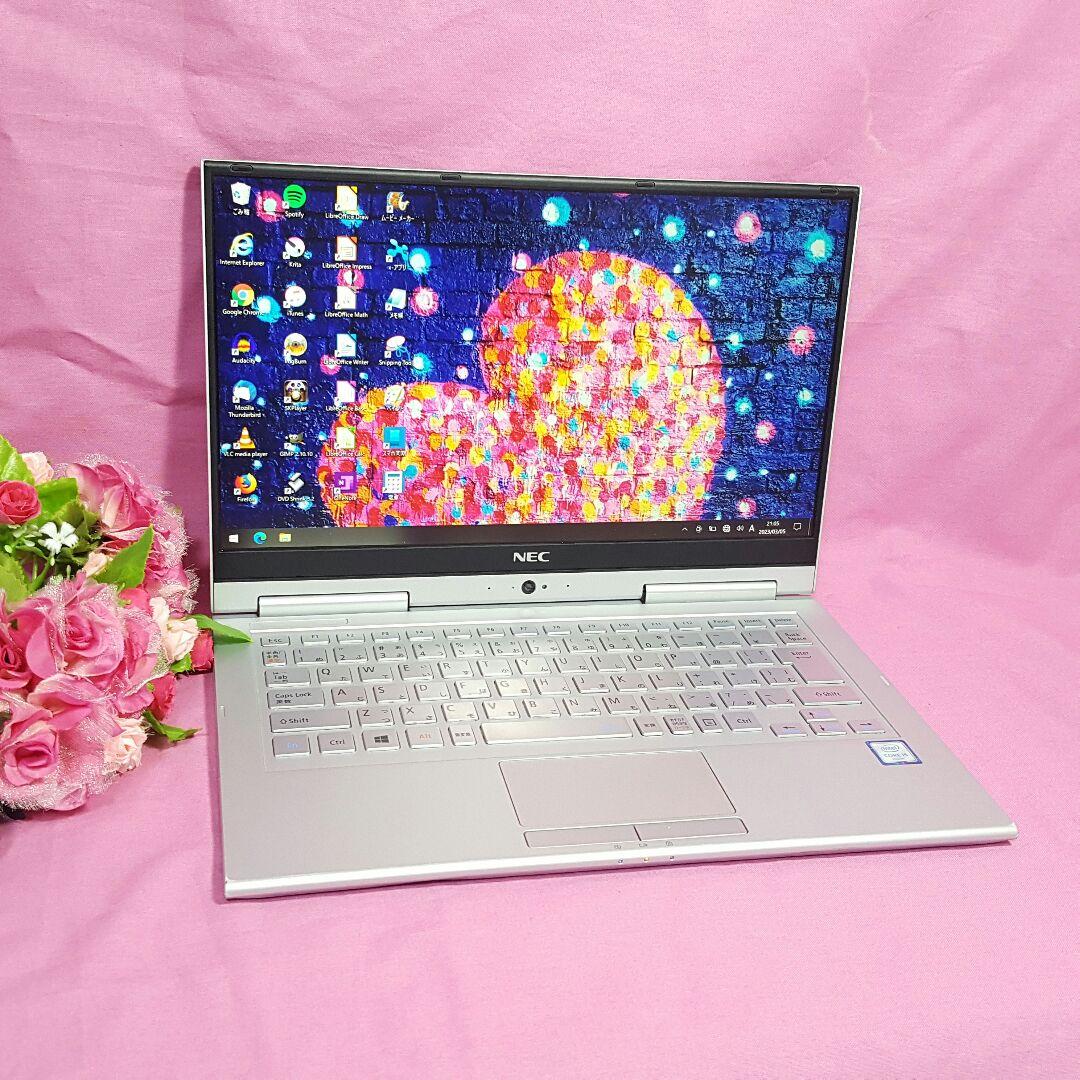 Windows11/SSD256G/タッチパネル/6世代CPU/小型軽量NEC