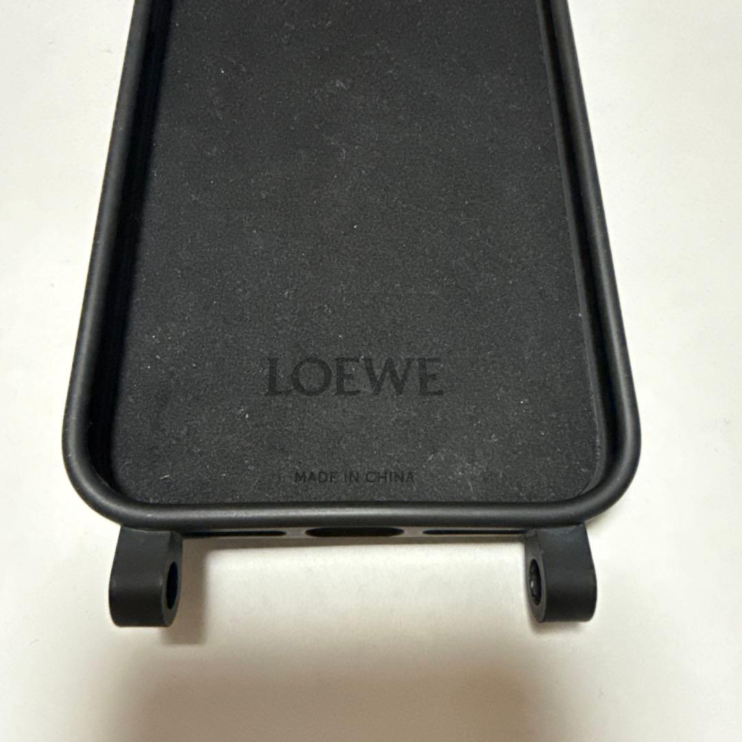 LOEWE ブラック iPhone14ProMaxケース
