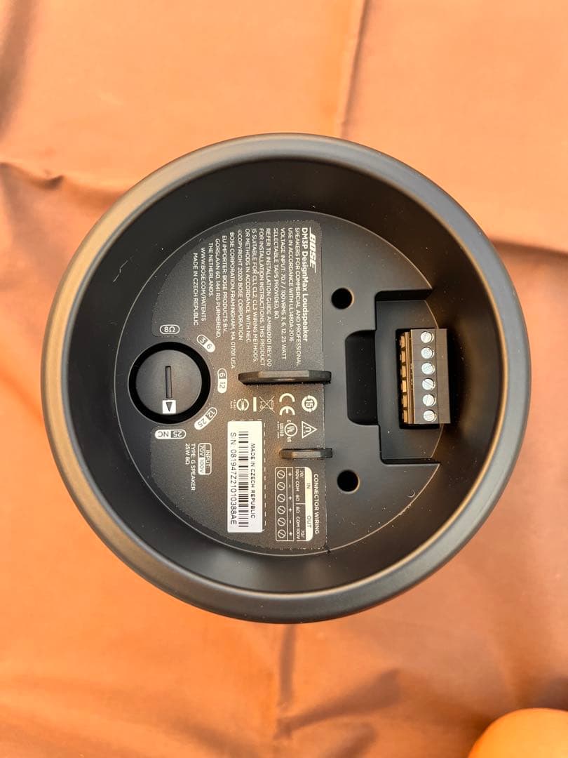 Bose ブラック スピーカー　DM3P 1ペア　ペンダント型