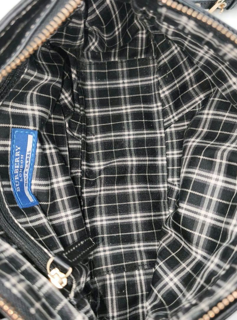 【希少 高級◎】バーバリー ショルダーバッグ 2way 斜め掛け 本革 廃盤品