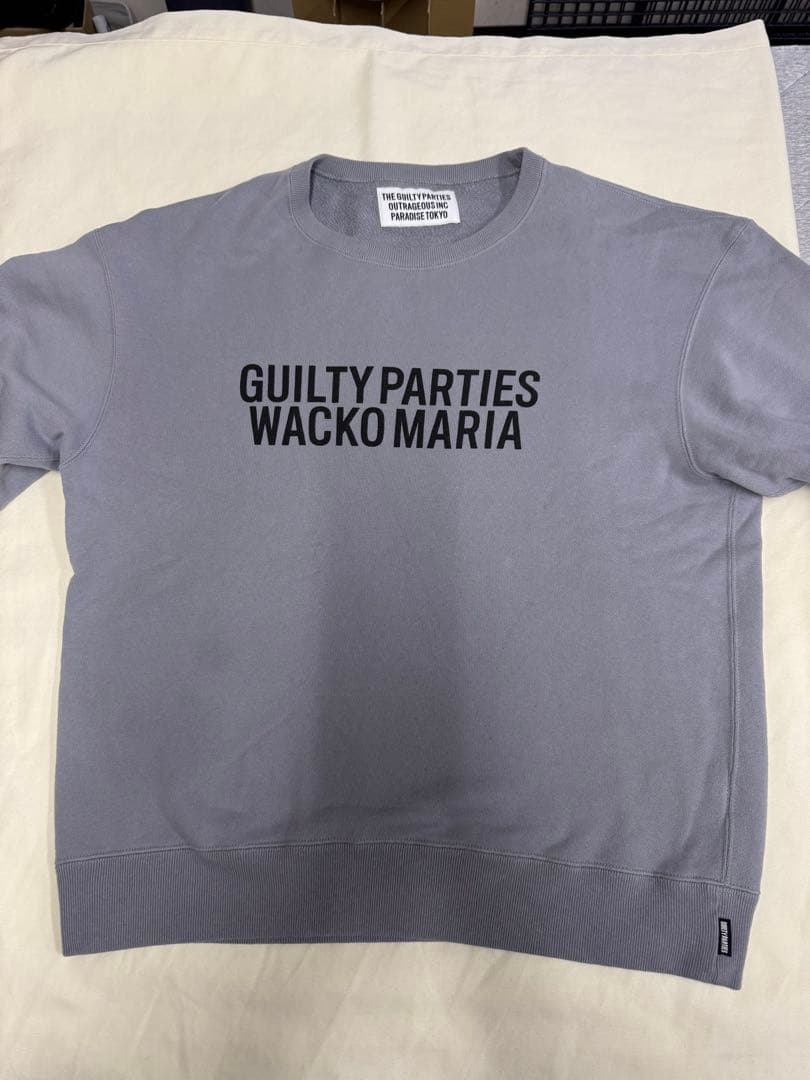 WACKO MARIA GUILTY PARTIES トレーナー グレー　M
