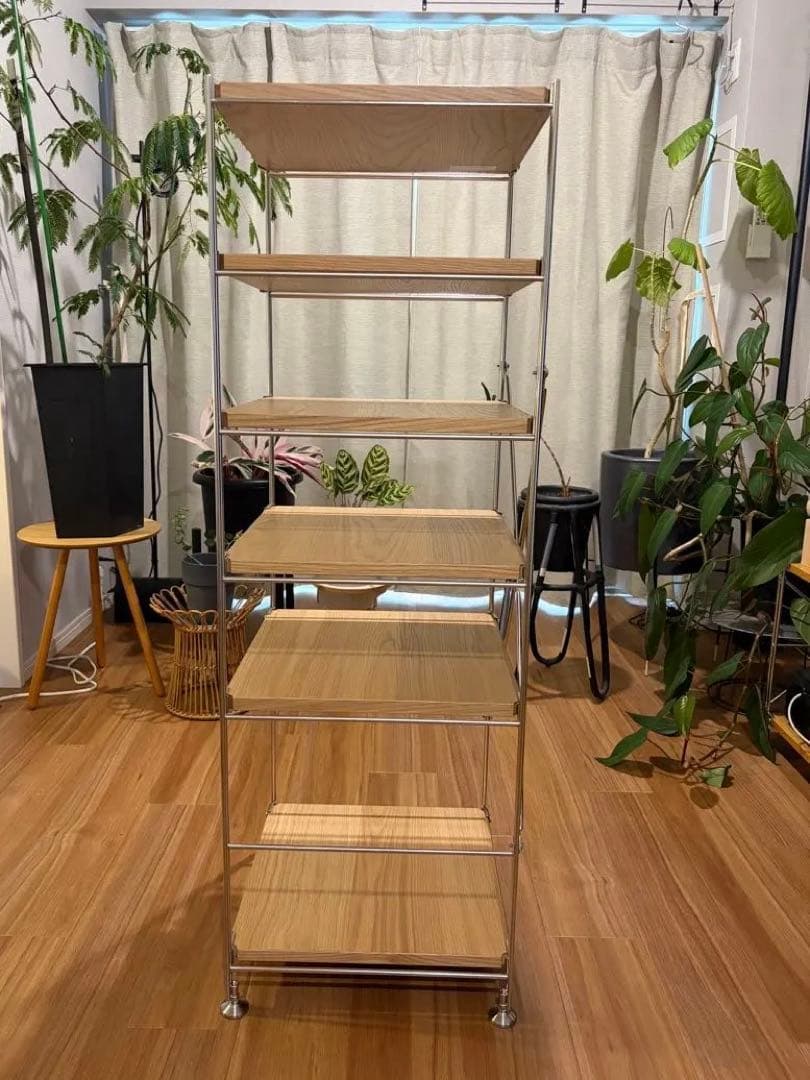 無印良品 42cmタイプ オーク ユニットシェルフ 中6段