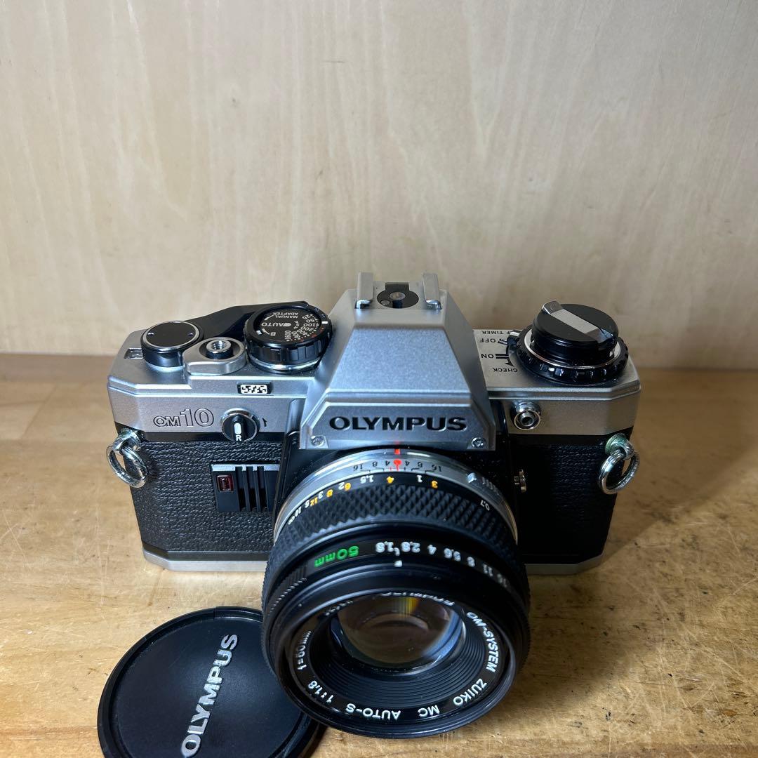 Olympus OM-10+Zuiko Auto-S 50 f1.8 完動極美品