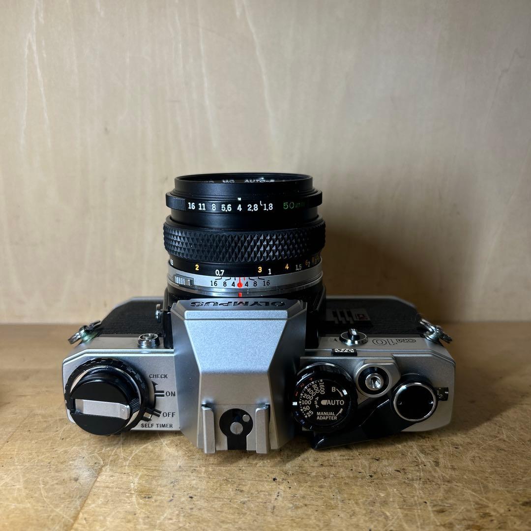 Olympus OM-10+Zuiko Auto-S 50 f1.8 完動極美品