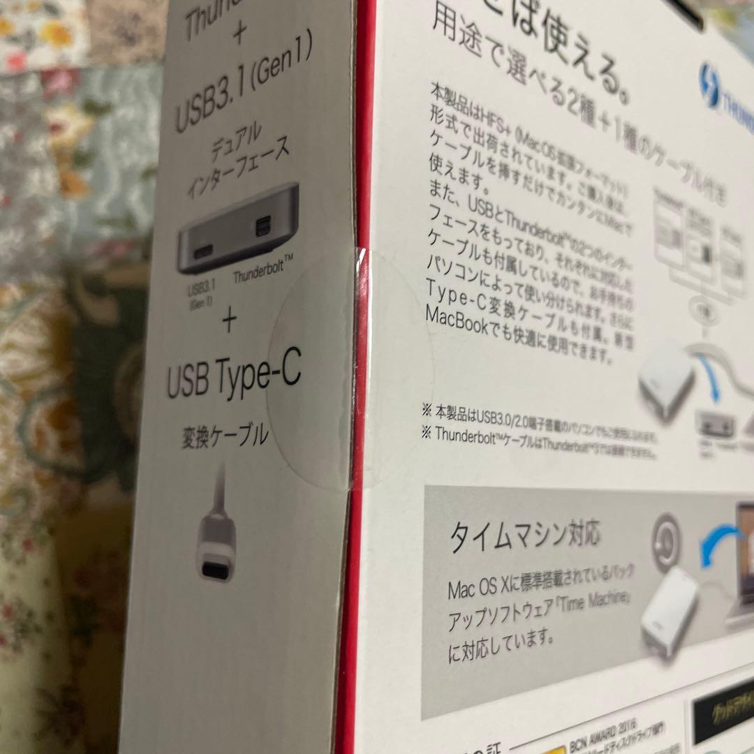 外付けハードディスク・ドライブ BUFFALO MiniStation 1.0TB Thunderbolt