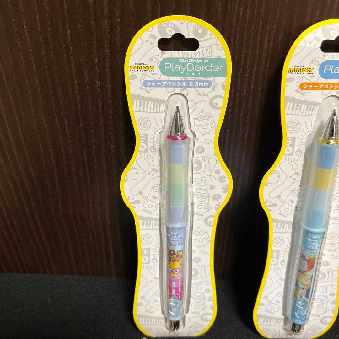 【✨ミニオンズ文房具セット②✨Dr.Gripプレイボーダー3種類✨ペンケース✨】