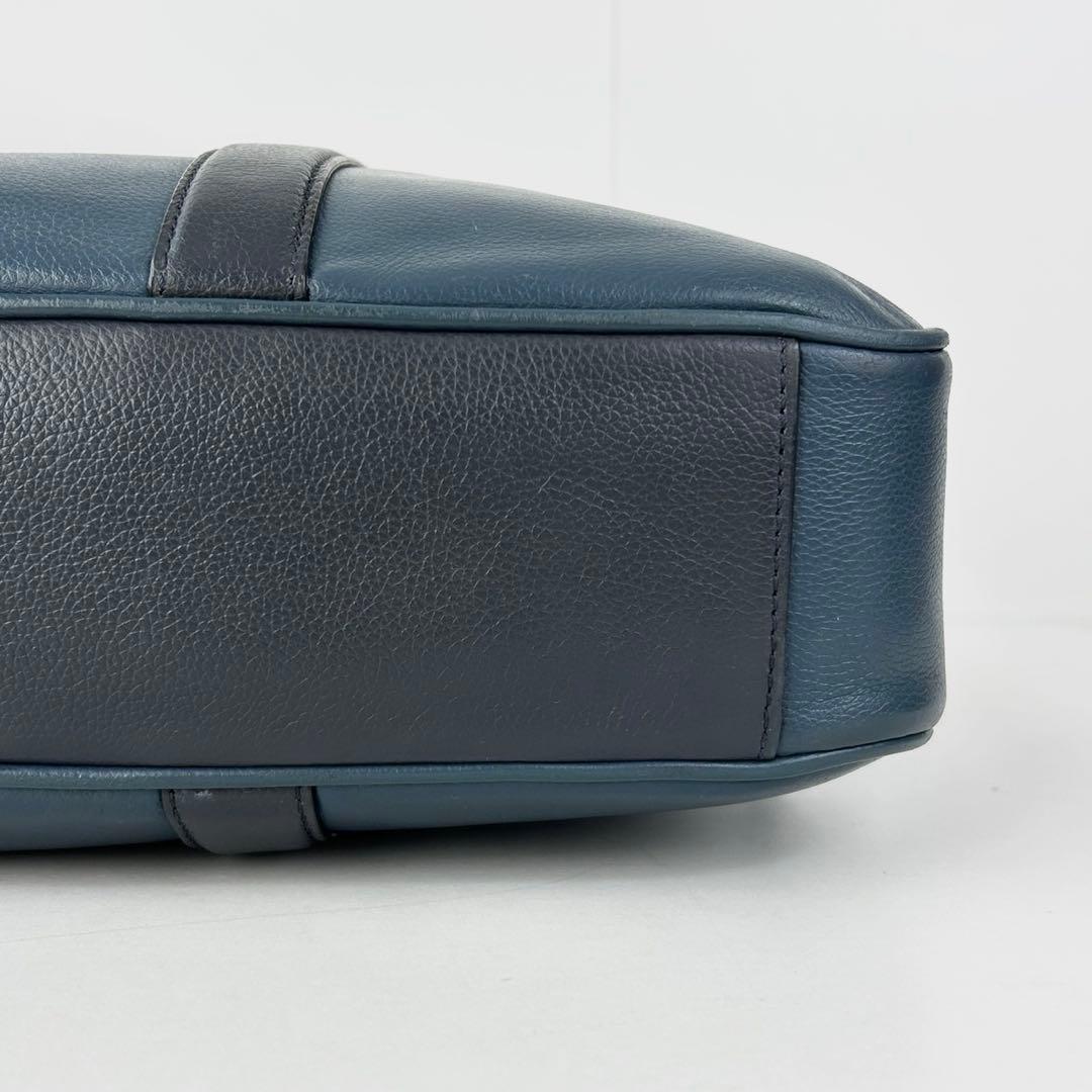 ✅【良品】定価8.9万　メンテ済み　コーチ　ビジネスバッグ　COACH レザー