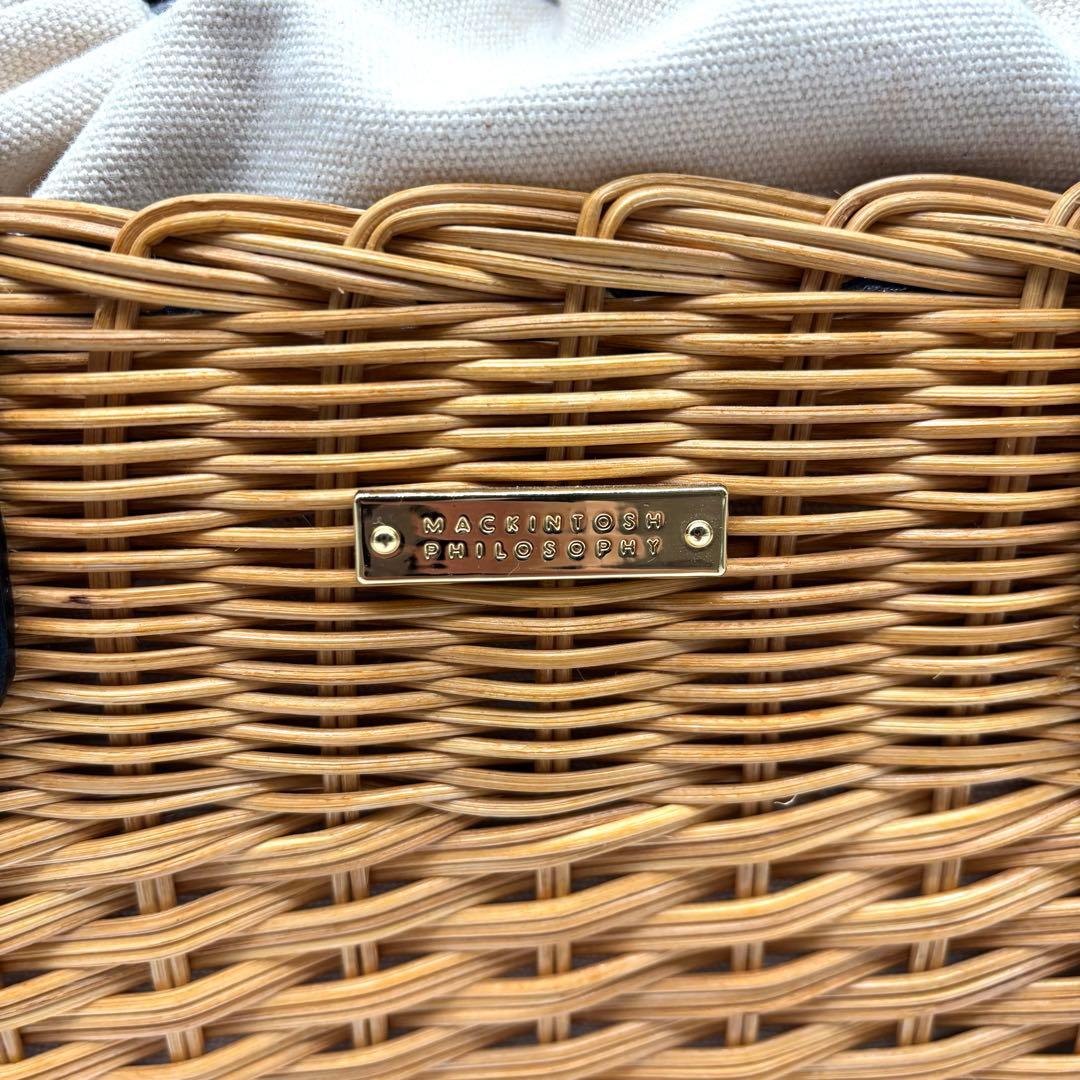 極美品✨ マッキントッシュフィロソフィー カゴバッグ トート