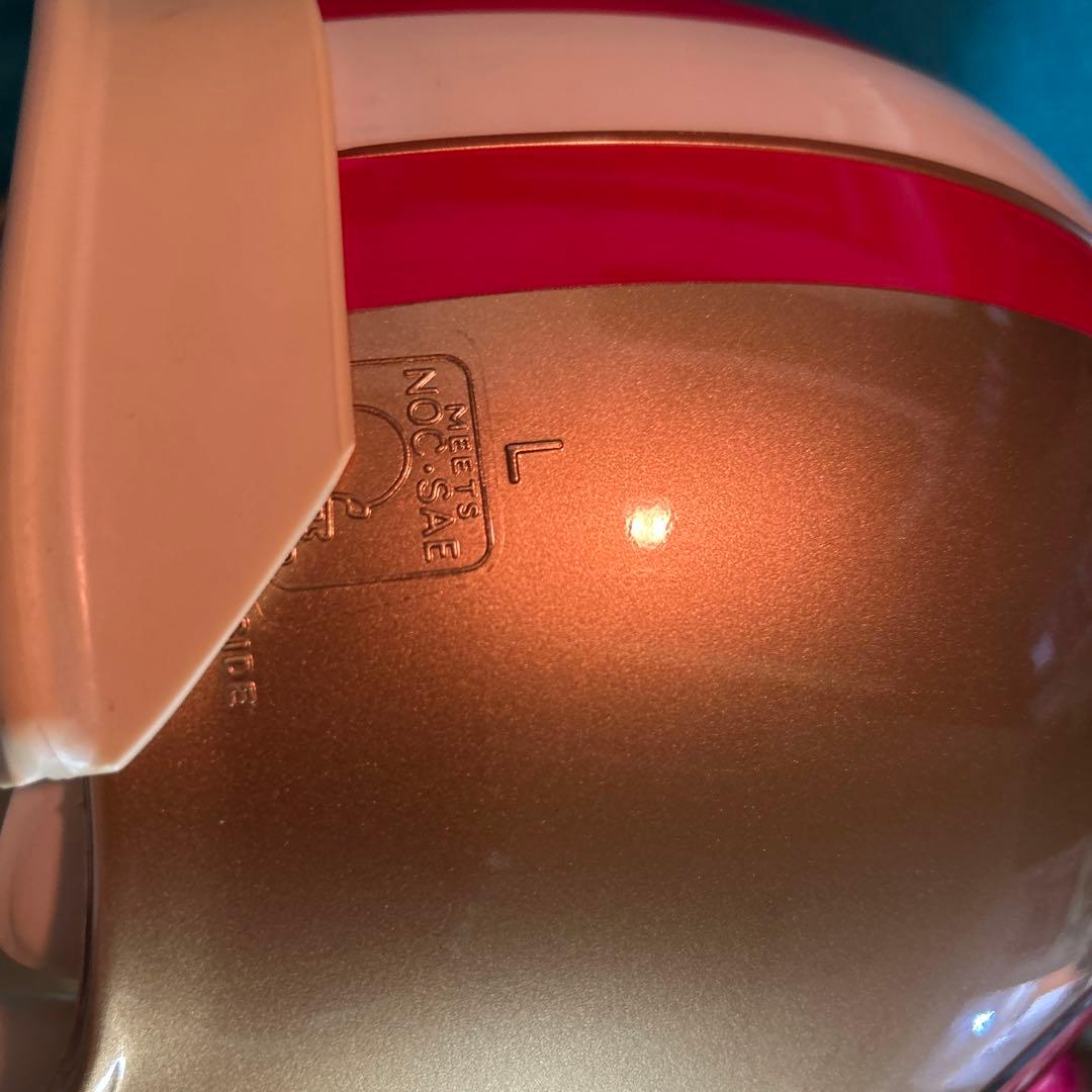 サンフランシスコ49ers ヘルメット ゴールド