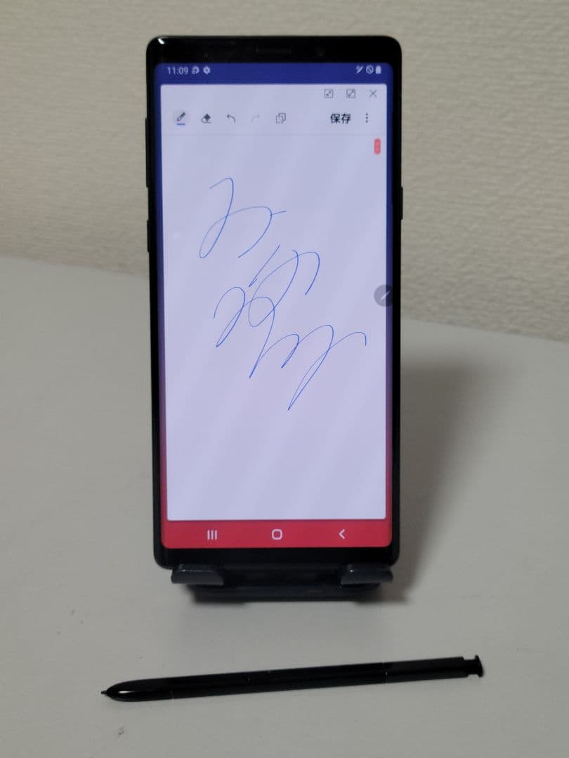 美品　Samsung Galaxy Note9 SCV40 ブラック　au