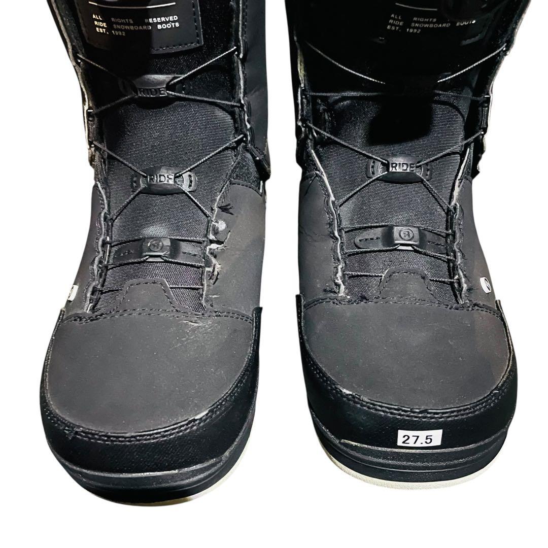 RIDE LASSO ダブルBOA 27.5cm スノーブーツ　ライド　ロッソ