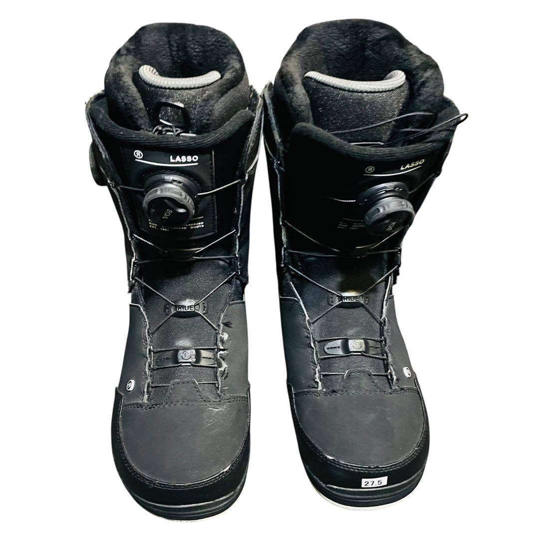 RIDE LASSO ダブルBOA 27.5cm スノーブーツ　ライド　ロッソ