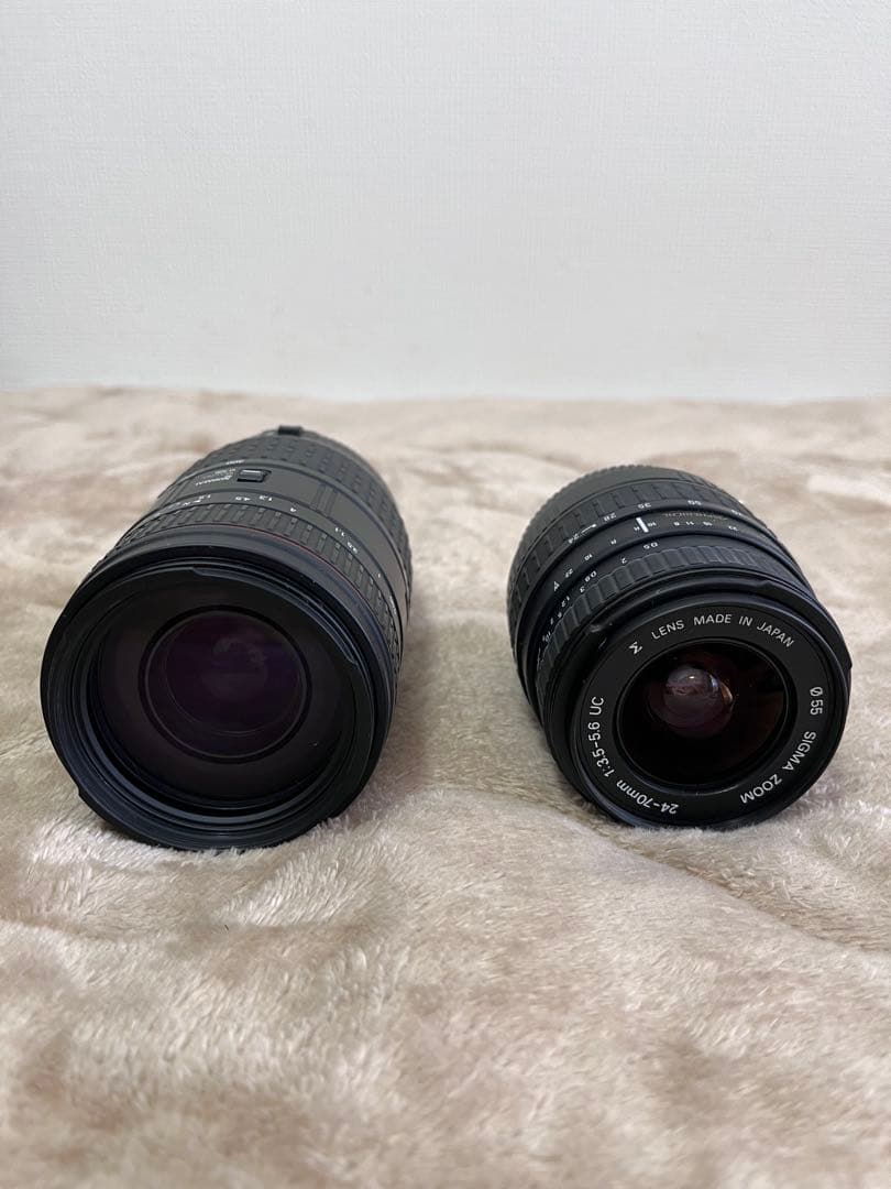 ★Canon EOS55 フィルムAF一眼レフ　交換レンズ2本他、道具一式！