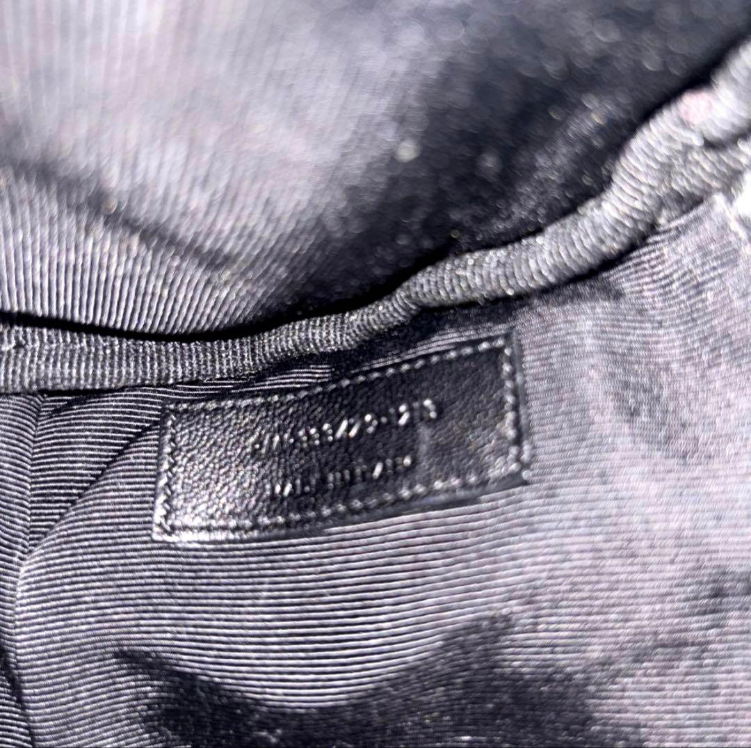 サンローラン　エディ期希少ライダースショルダーバック