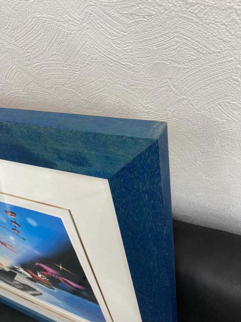 【希少】藤城清治「日の出のプレリュード」限定800部/作品保証書付き/サイン入り