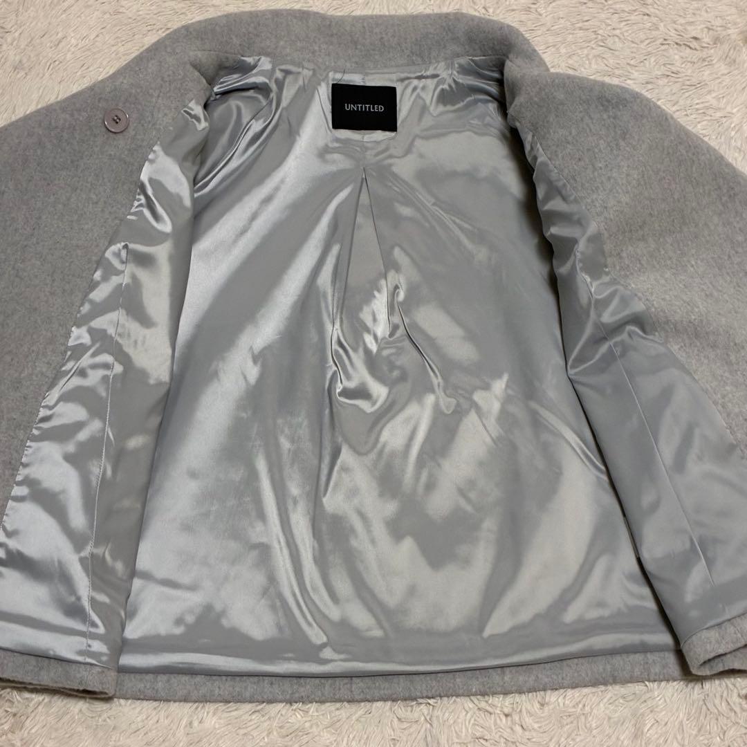 UNTITLED 2024AW 2WAYウールショートコート スーパー100’S