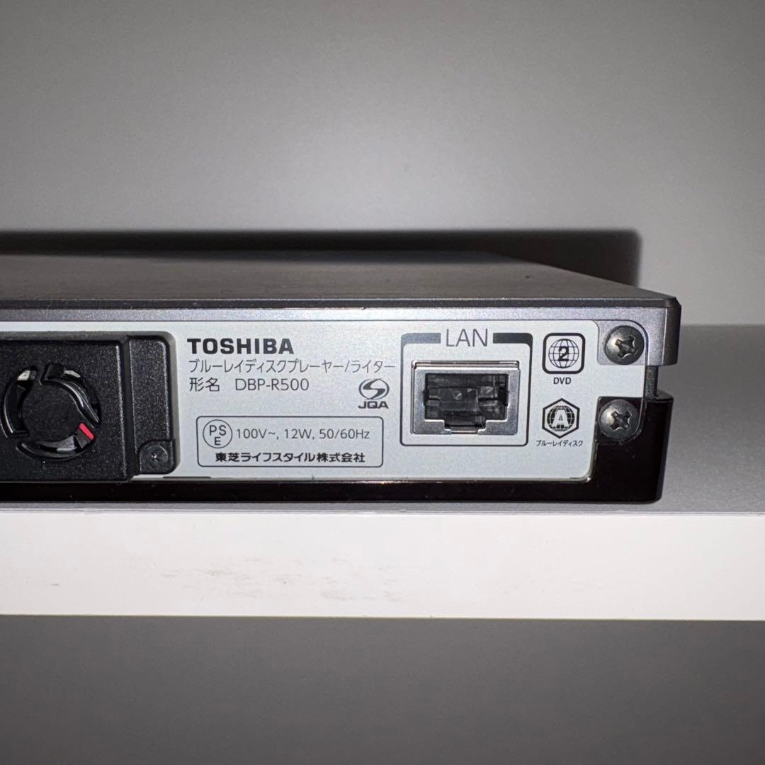 TOSHIBA DBP-R500 ブルーレイディスクライタープレイヤー