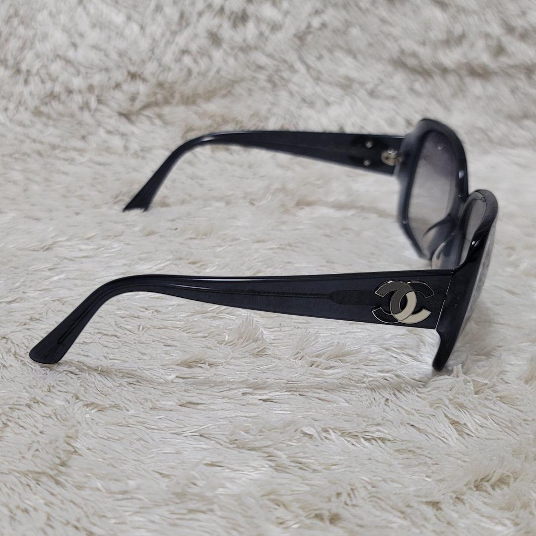 CHANEL シャネル サングラス ココマーク グレー ケース保存袋付き