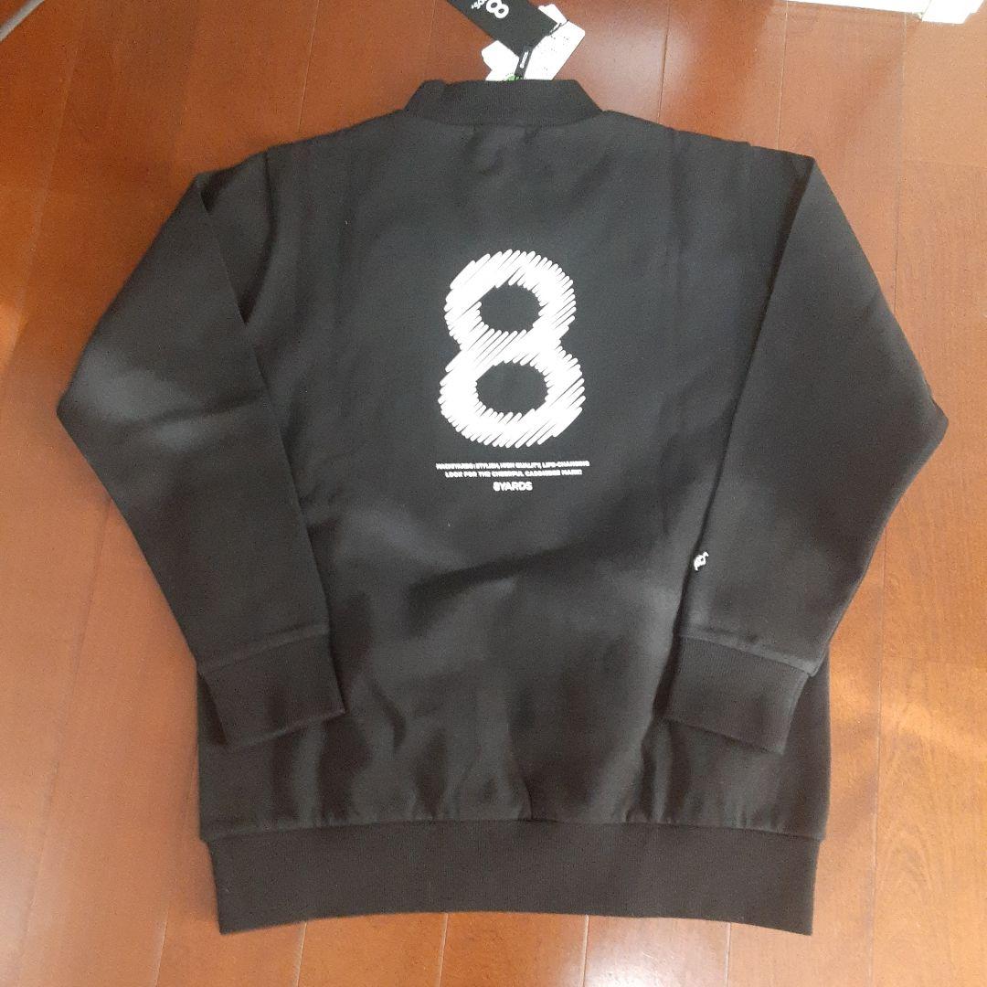 新品　8ヤーズ　レディースゴルフ　ハイネックトレーナー　ブラックM