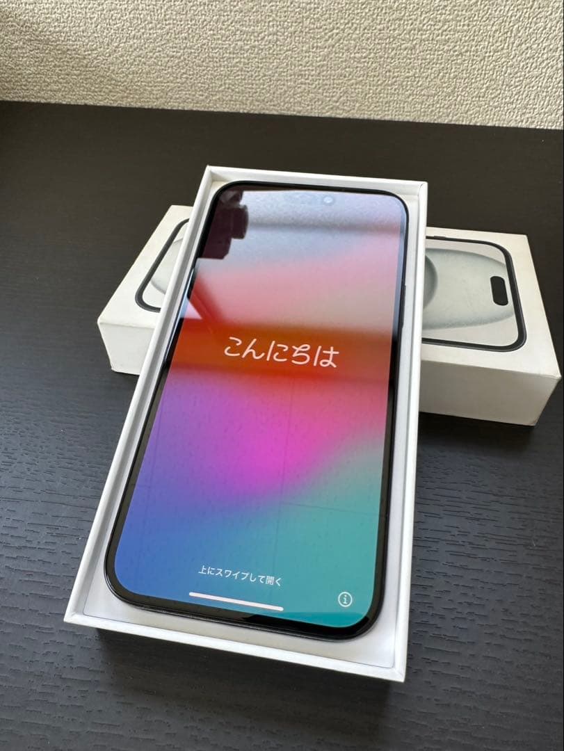 スマートフォン本体 G1334 iPhone15Plus 128GB