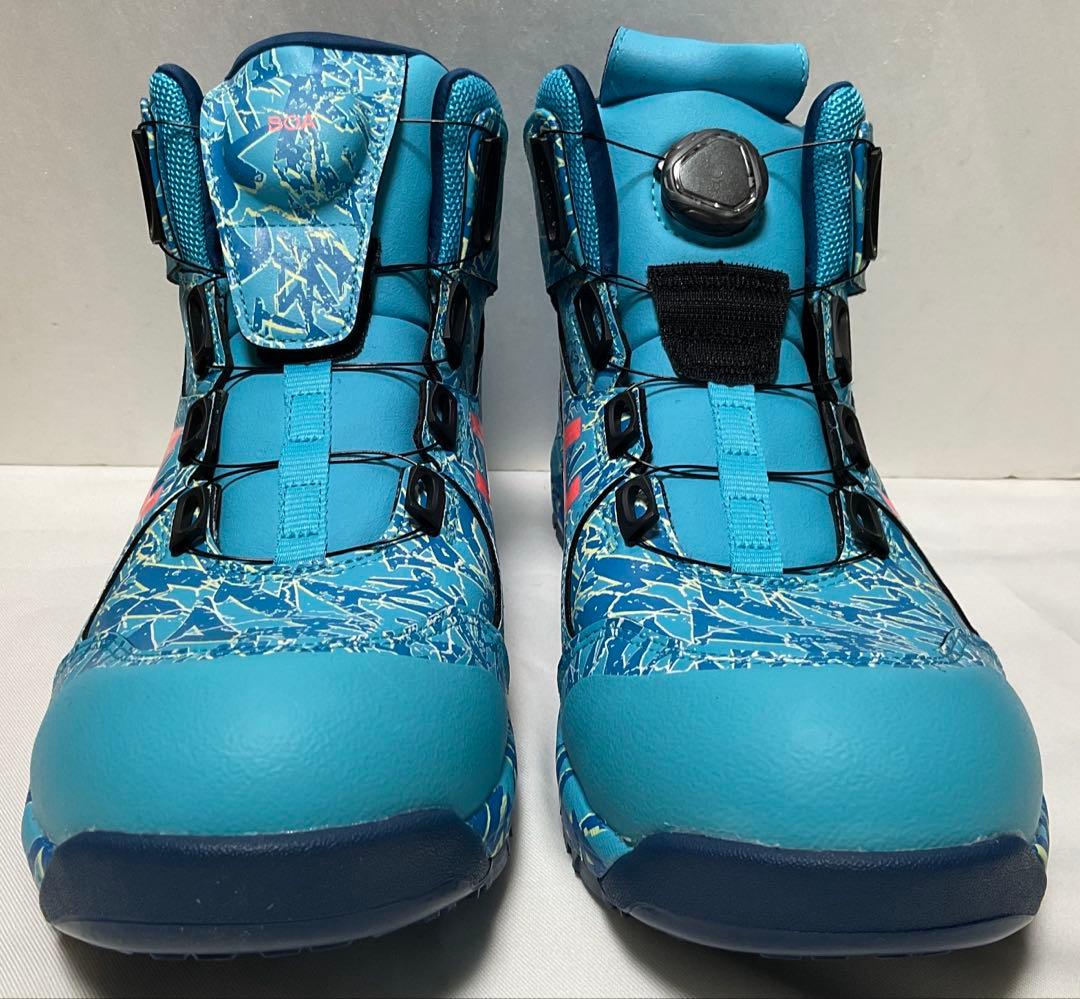 ②−1アシックス安全靴限定品ウィンジョブCP304BOA MAGMA27.0cm