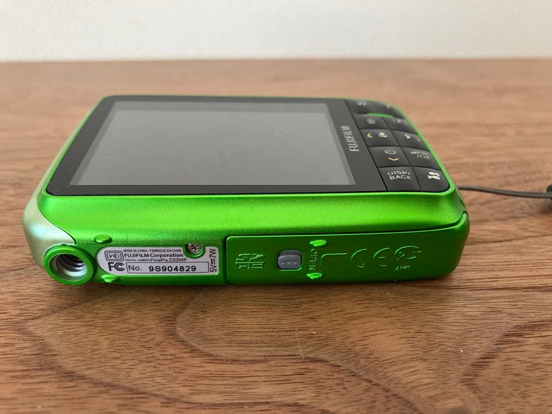 Fujifilm FinePix Z33WP グリーン