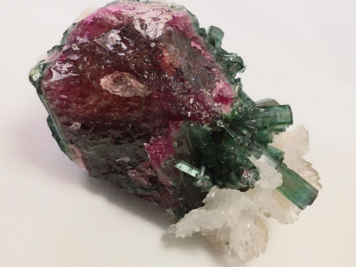 ♡フラワーアメジストとパワーストーン原石置物♡ No.876