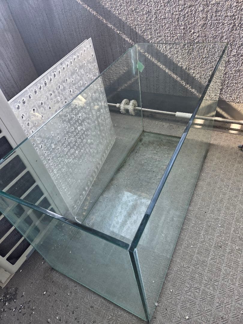 グラステリア　90cmガラス水槽　外部濾過セット