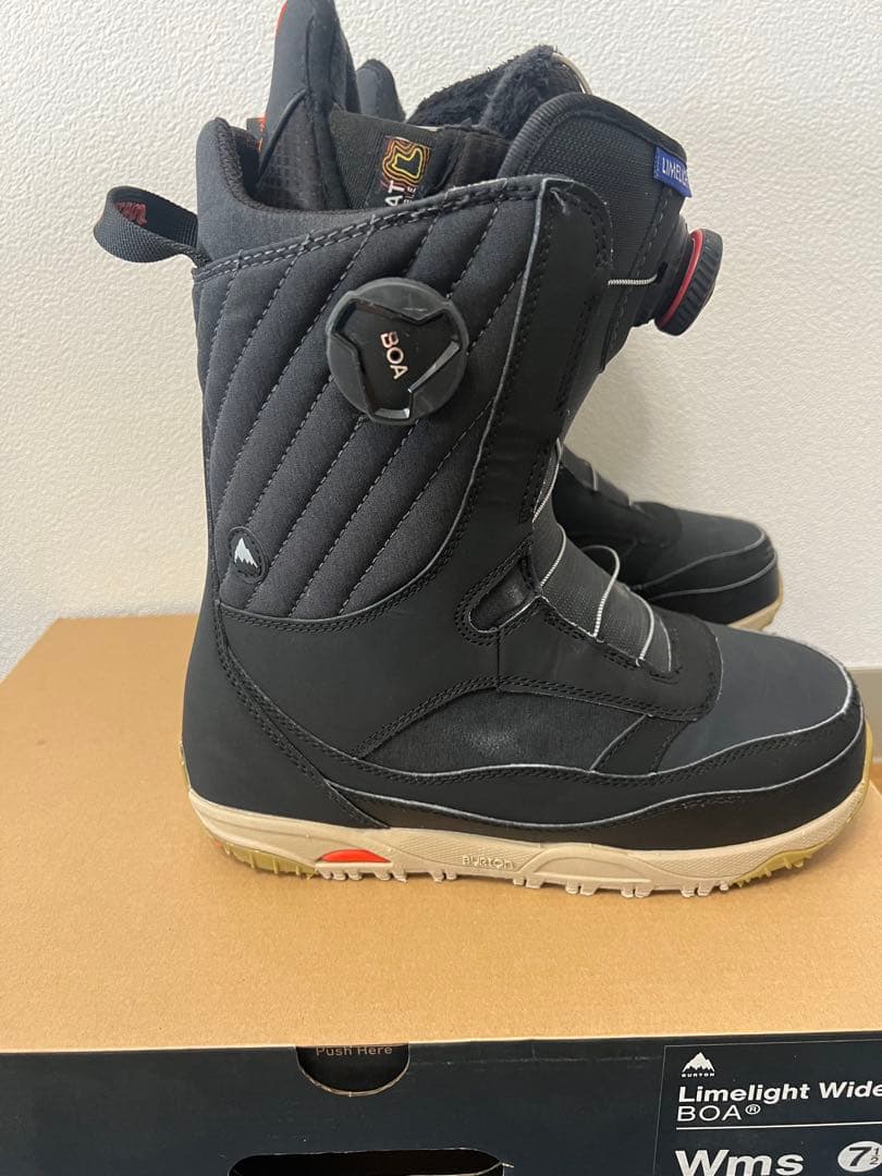 スノーボード BURTON limelight wide boa 24.5cm