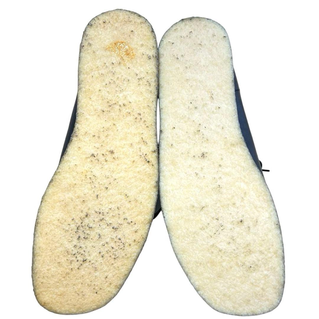 miesvdr Clarks ワラビーブーツ　レザー　ブラック　25.5㎝