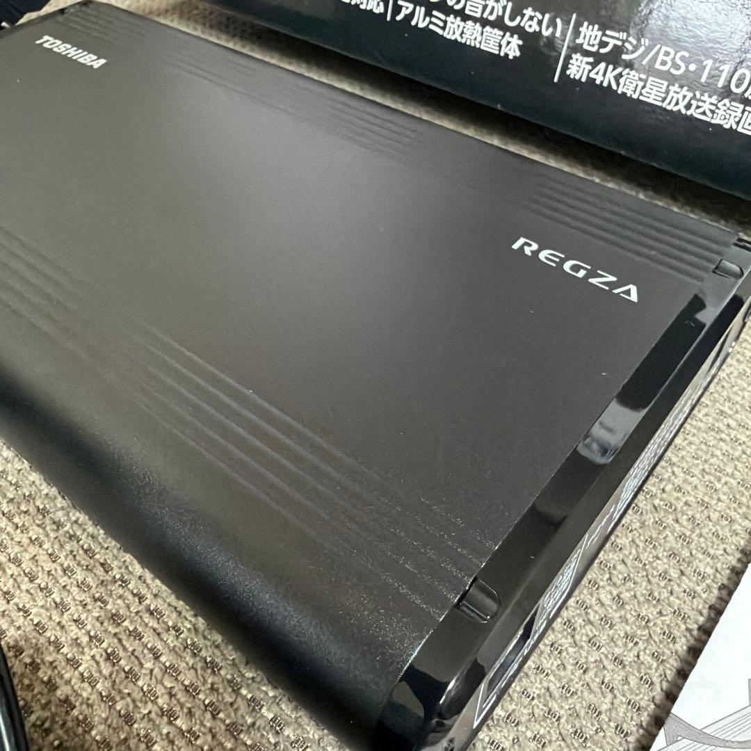 【未使用に近い】東芝 レグザ純正USBハードディスク 4TB THD-400V3
